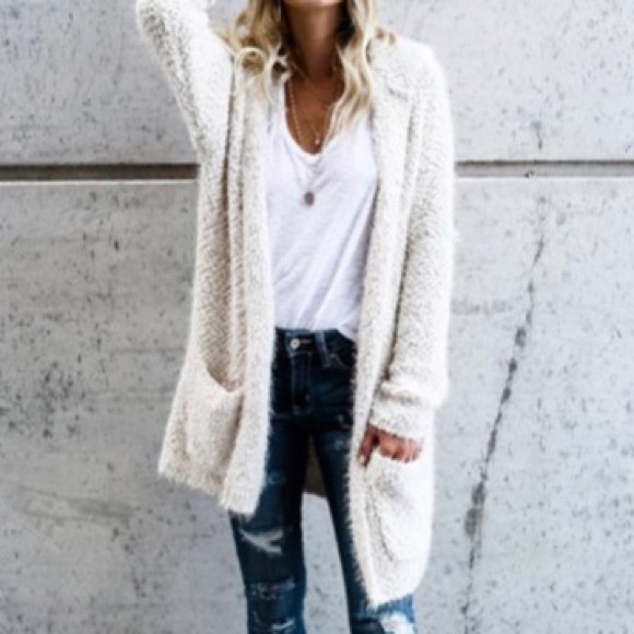 Jackets & Blazers - ✨LAST ONE PARIS✨Chic hot trend fuzzy cardigans